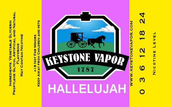 Hallelujah - Keystone Vapor
